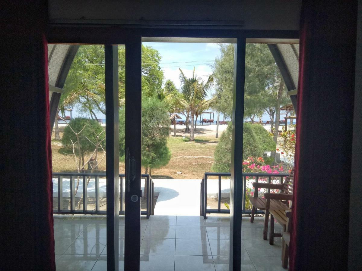 Nusa Indah Bungalows Gili Air Exterior foto